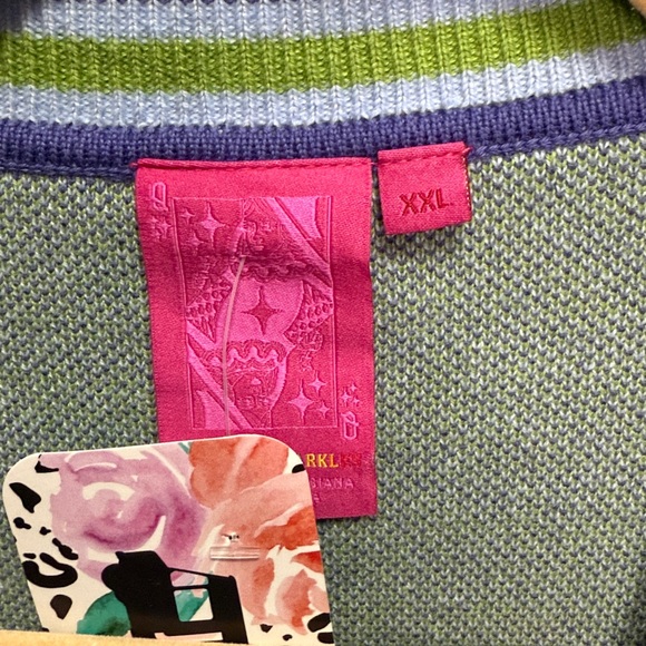 NWT Queen of Sparkles Bluebonnet Cardigan - Picture 6 of 6